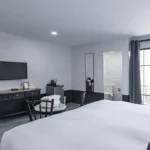Chimpanzee Pod Double Bed room at Blu Monkey Boutique Bangsaen